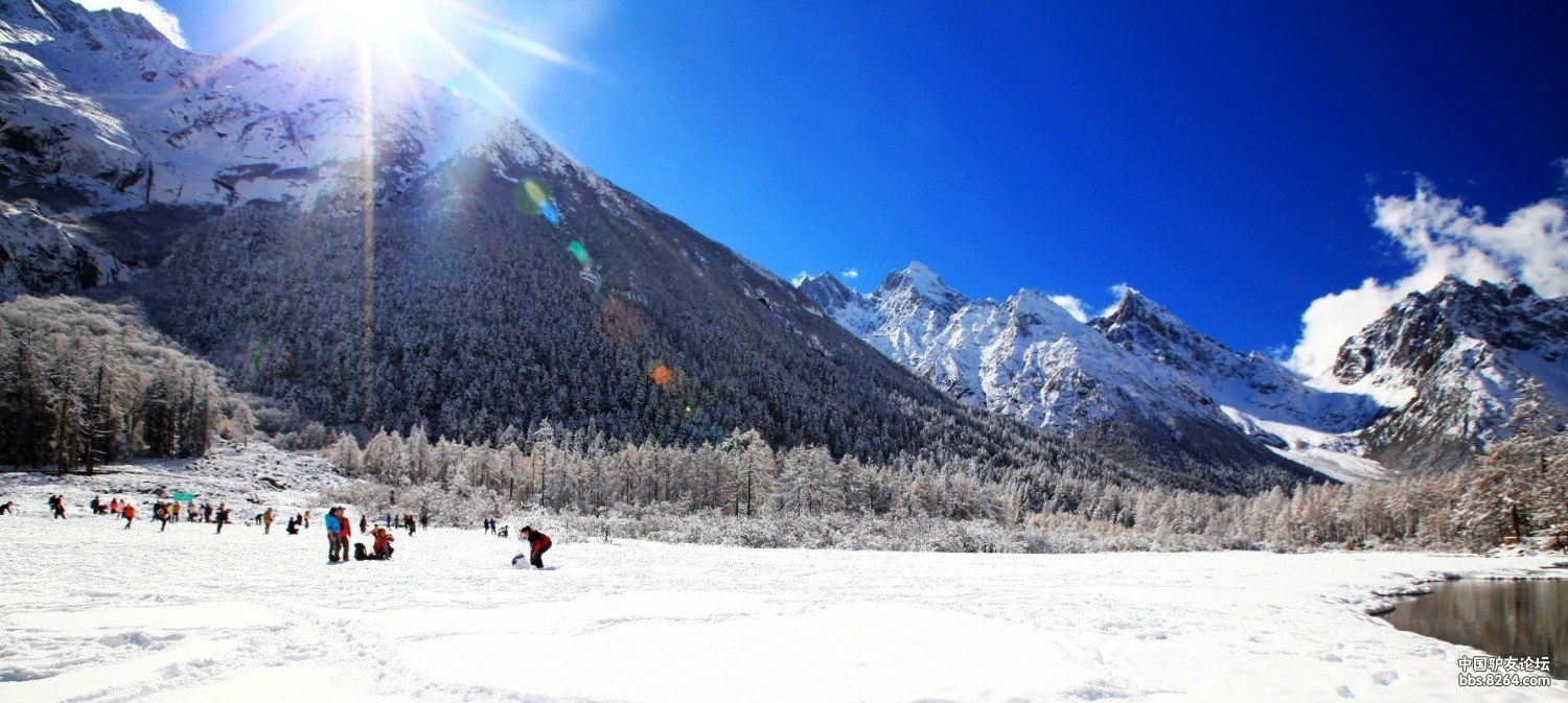 毕棚沟滑雪1